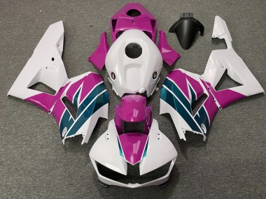 Pink and Emerald Gloss Honda CBR600RR Fairings 2013-2020 Outlets