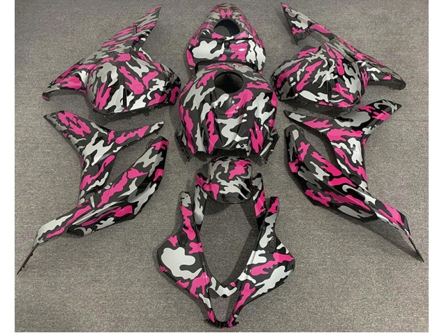 Pink and Silver Camo Honda CBR600RR Fairings 2009-2012 Outlets Pink and Silver Camo Honda CBR600RR Fairings 2009-2012 Outlets