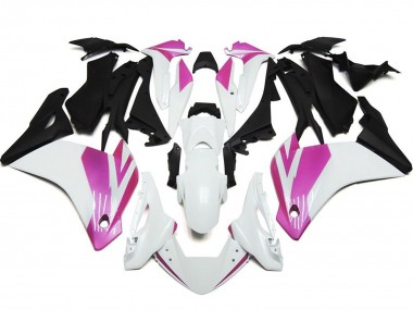 Pink and White Gloss Honda CBR250RR Fairings 2011-2013 Outlets
