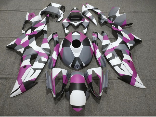 Pink Camo Plain Yamaha R6 Fairings 2008-2016 Outlets Pink Camo Plain Yamaha R6 Fairings 2008-2016 Outlets