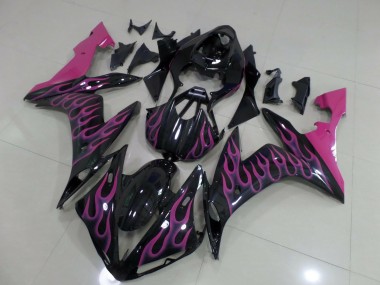 Pink Flame Yamaha R1 Fairings 2004-2006 Outlets