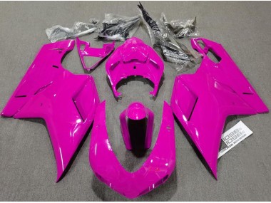 Plain Gloss Pink Ducati 848 1098 1198 Fairings 2007-2012 Outlets