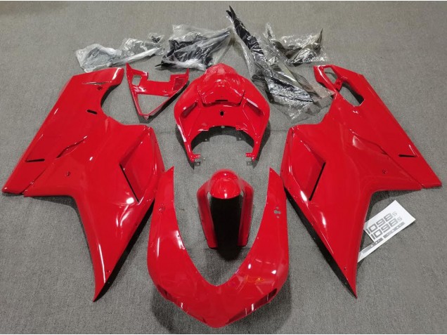 Plain Gloss Red Ducati 848 1098 1198 Fairings 2007-2012 Outlets Plain Gloss Red Ducati 848 1098 1198 Fairings 2007-2012 Outlets