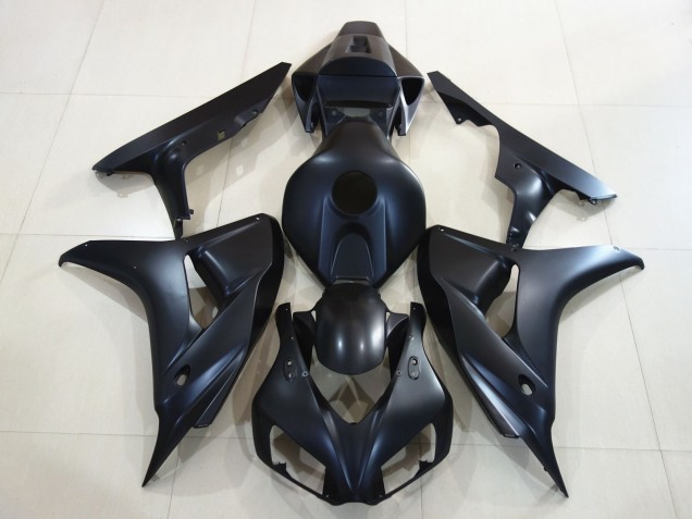 Plain Matte Black Honda CBR1000RR Fairings 2006-2007 Outlets Plain Matte Black Honda CBR1000RR Fairings 2006-2007 Outlets