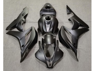 Plain Matte Black Honda CBR600RR Fairings 2007-2008 Outlets