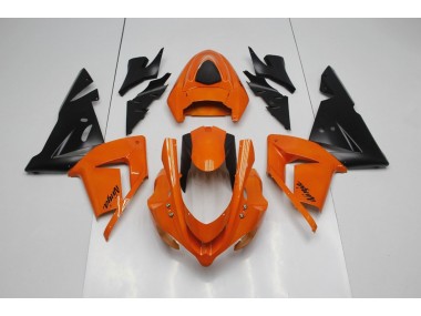 Plain Orange Ninja Kawasaki ZX10R Fairings 2004-2005 Outlets