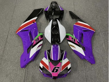 Purple 6 Honda CBR1000RR Fairings 2004-2005 Outlets