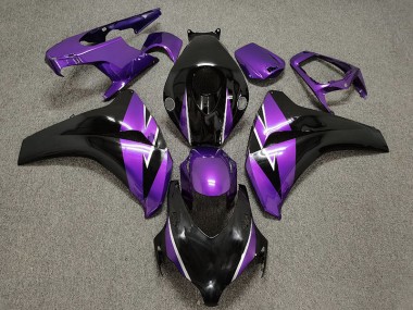 Purple and Black Honda CBR1000RR Fairings 2008-2011 Outlets