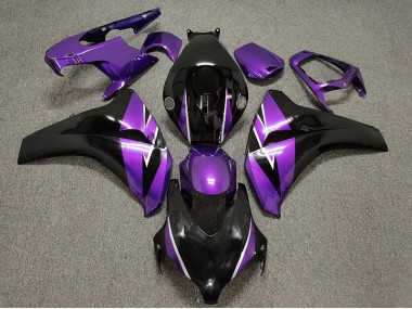 Purple and Black Honda CBR1000RR Fairings 2008-2011 Outlets