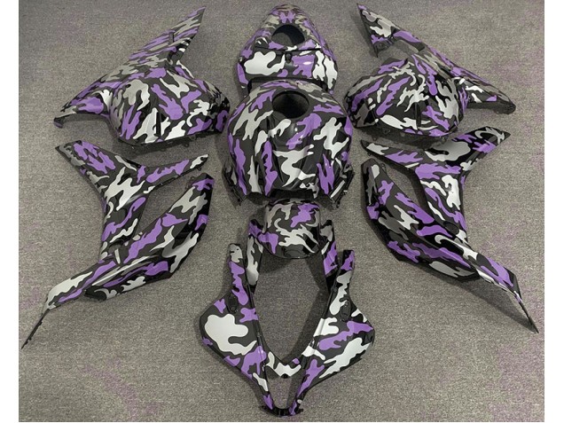 Purple and Silver Camo Honda CBR600RR Fairings 2009-2012 Outlets Purple and Silver Camo Honda CBR600RR Fairings 2009-2012 Outlets