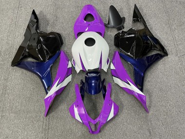 Purple and White Honda CBR600RR Fairings 2009-2012 Outlets