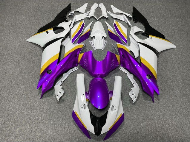 Purple and Yellow Gloss Yamaha R6 Fairings 2017-2019 Outlets Purple and Yellow Gloss Yamaha R6 Fairings 2017-2019 Outlets
