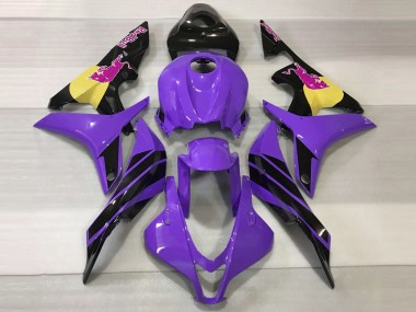 Purple & Pink Bull Honda CBR600RR Fairings 2007-2008 Outlets
