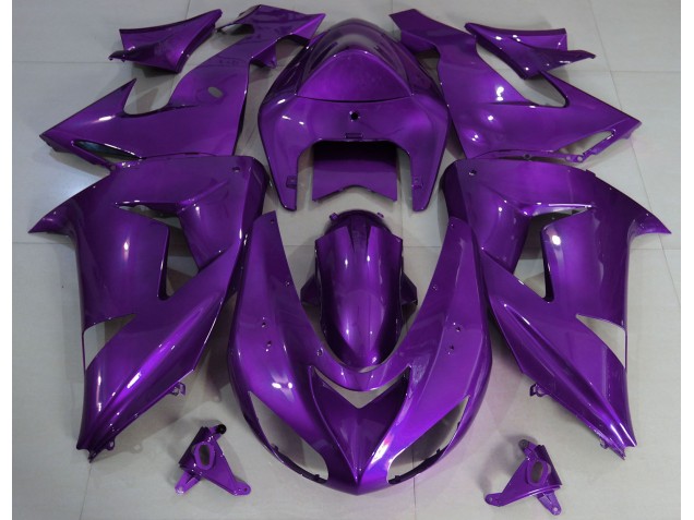 Purple Plain Kawasaki ZX10R Fairings 2006-2007 Outlets Purple Plain Kawasaki ZX10R Fairings 2006-2007 Outlets