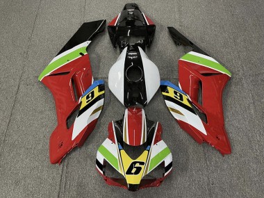 Red 6 Honda CBR1000RR Fairings 2004-2005 Outlets