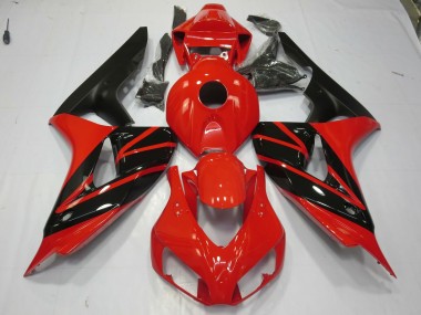 Red and Black Honda CBR1000RR Fairings 2006-2007 Outlets