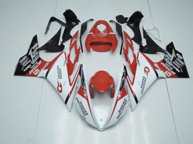 Red and White Triumph Daytona 675 Fairings 2013-2016 Outlets Red and White Triumph Daytona 675 Fairings 2013-2016 Outlets