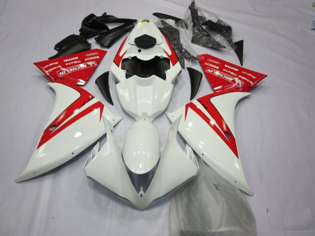 Red and White Yamaha R1 Fairings 2013-2014 Outlets Red and White Yamaha R1 Fairings 2013-2014 Outlets
