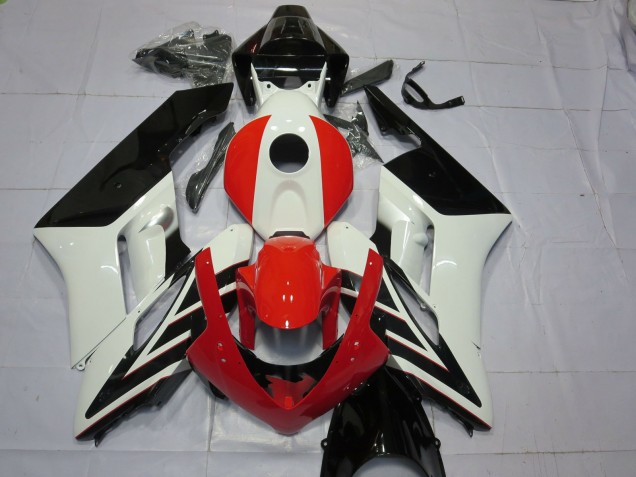 Red Black and White Honda CBR1000RR Fairings 2004-2005 Outlets Red Black and White Honda CBR1000RR Fairings 2004-2005 Outlets