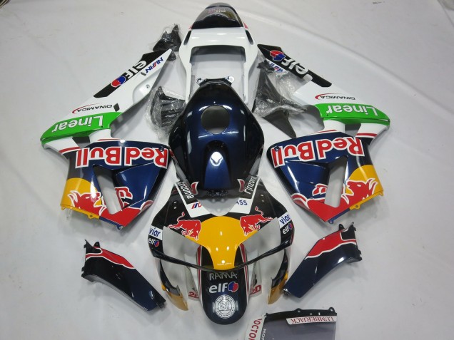 Red Bull Design Honda CBR600RR Fairings 2003-2004 Outlets Red Bull Design Honda CBR600RR Fairings 2003-2004 Outlets