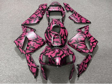 Red Camo Honda CBR600RR Fairings 2003-2004 Outlets