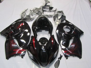 Red Deep Gloss Suzuki GSXR 1300 Fairings 1997-2007 Outlets