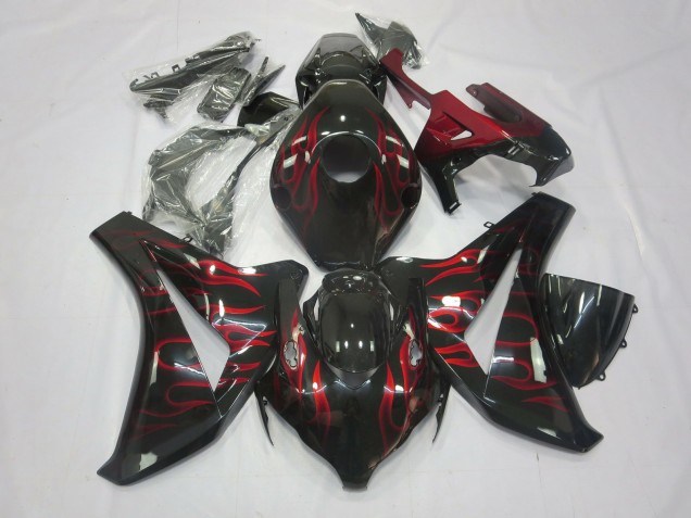 Red Flame Honda CBR1000RR Fairings 2008-2011 Outlets Red Flame Honda CBR1000RR Fairings 2008-2011 Outlets