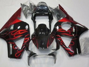 Red Flame Honda CBR954 Fairings 2002-2003 Outlets