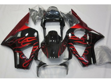Red Flame Honda CBR954 Fairings 2002-2003 Outlets