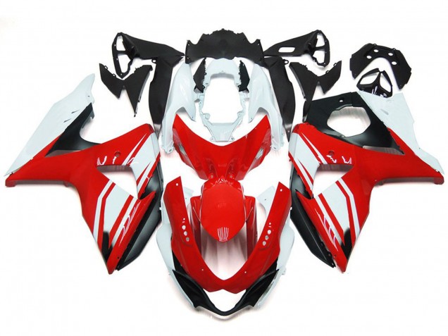 Red Gloss with Black Style Suzuki GSXR 1000 Fairings 2009-2016 Outlets Red Gloss with Black Style Suzuki GSXR 1000 Fairings 2009-2016 Outlets