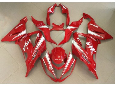 Red Ninja Kawasaki ZX6R Fairings 2013-2018 Outlets