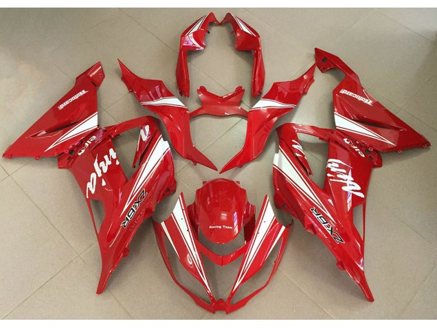 Red Ninja Kawasaki ZX6R Fairings 2013-2018 Outlets Red Ninja Kawasaki ZX6R Fairings 2013-2018 Outlets