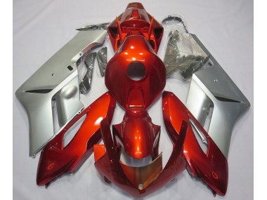 Red Silver Honda CBR1000RR Fairings 2004-2005 Outlets