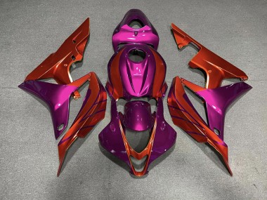 Red & Violet Honda CBR600RR Fairings 2007-2008 Outlets
