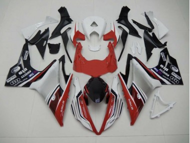 Red white and Black Style Triumph Daytona 675 Fairings 2013-2016 Outlets