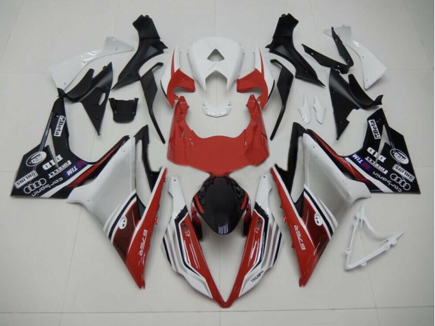 Red white and Black Style Triumph Daytona 675 Fairings 2013-2016 Outlets Red white and Black Style Triumph Daytona 675 Fairings 2013-2016 Outlets