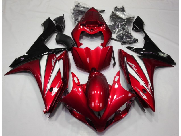 Red White and Black Yamaha R1 Fairings 2007-2008 Outlets Red White and Black Yamaha R1 Fairings 2007-2008 Outlets