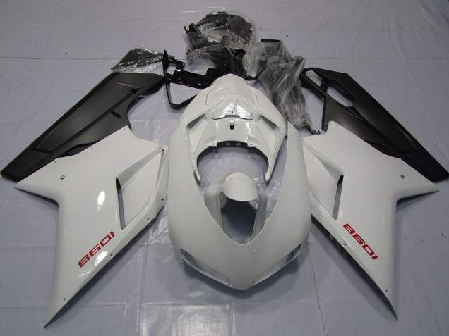 Red White and Matte Black Ducati 848 1098 1198 Fairings 2007-2012 Outlets Red White and Matte Black Ducati 848 1098 1198 Fairings 2007-2012 Outlets