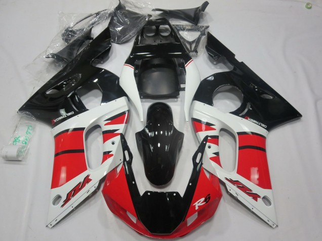 Red White Design Yamaha R6 Fairings 1998-2002 Outlets Red White Design Yamaha R6 Fairings 1998-2002 Outlets