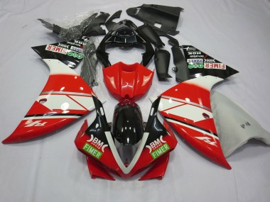 Red White Yamalube Yamaha R1 Fairings 2013-2014 Outlets