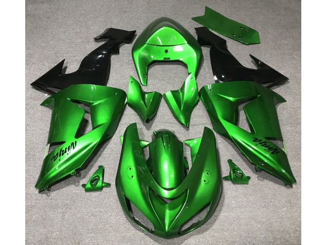 Reptile Green Kawasaki ZX10R Fairings 2006-2007 Outlets Reptile Green Kawasaki ZX10R Fairings 2006-2007 Outlets