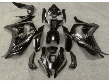 Satin Black & Grey Kawasaki ZX10R Fairings 2016-2019 Outlets