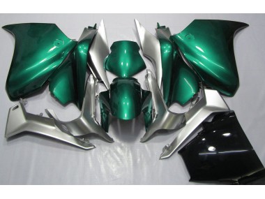 Seafoam Green and Silver Honda VFR1200 Fairings 2010-2013 Outlets