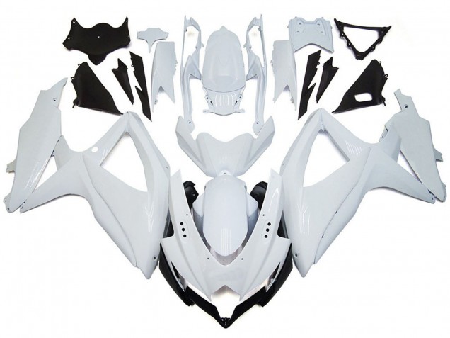 Shining Gloss White Suzuki GSXR 600-750 Fairings 2008-2010 Outlets Shining Gloss White Suzuki GSXR 600-750 Fairings 2008-2010 Outlets