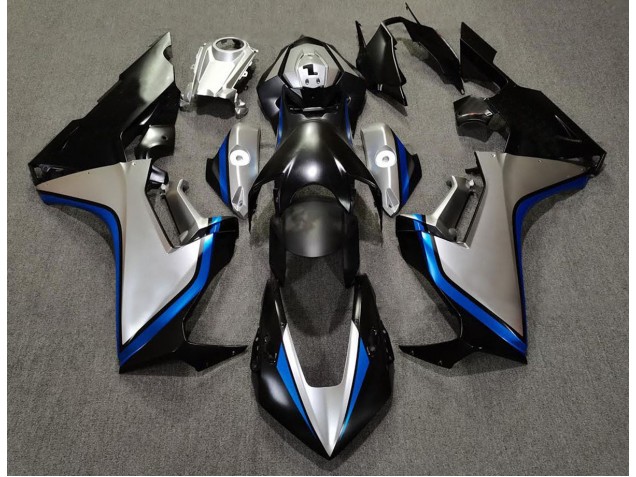 Silver and Black & Blue Honda CBR1000RR Fairings 2017-2019 Outlets Silver and Black & Blue Honda CBR1000RR Fairings 2017-2019 Outlets