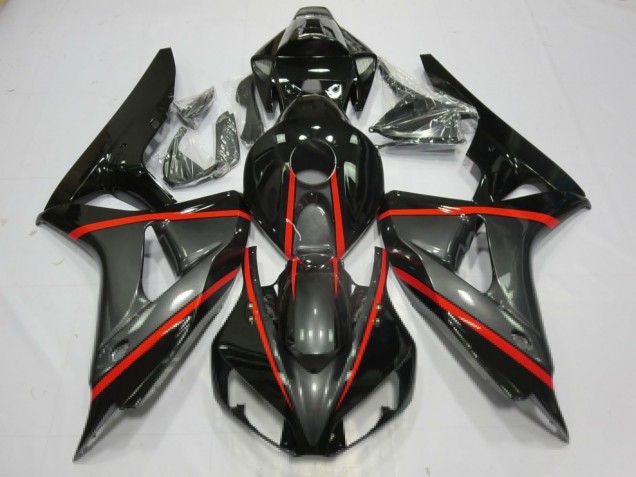Silver and Black Honda CBR1000RR Fairings 2006-2007 Outlets Silver and Black Honda CBR1000RR Fairings 2006-2007 Outlets