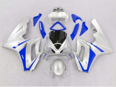 Silver and Blue Triumph Daytona 675 Fairings 2006-2008 Outlets
