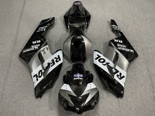 Silver Black Repsol Honda CBR1000RR Fairings 2004-2005 Outlets Silver Black Repsol Honda CBR1000RR Fairings 2004-2005 Outlets