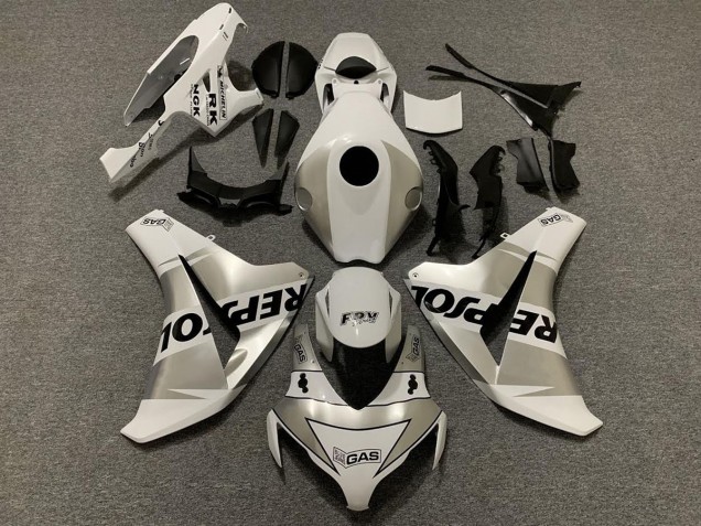 Silver Repsol Honda CBR1000RR Fairings 2008-2011 Outlets Silver Repsol Honda CBR1000RR Fairings 2008-2011 Outlets