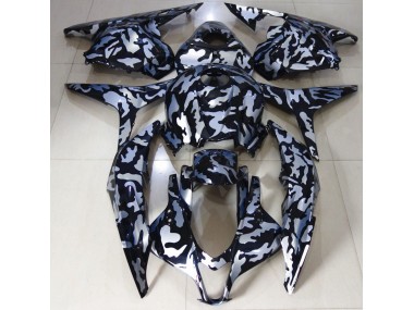Silver Snow Camo Honda CBR600RR Fairings 2009-2012 Outlets